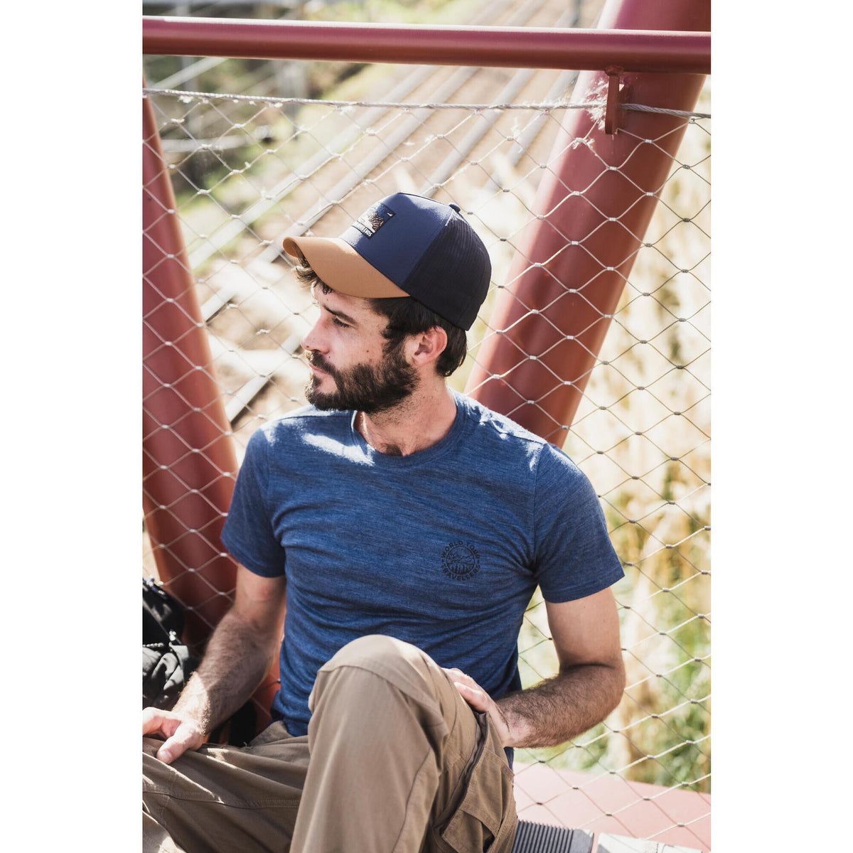 Simond Men's Travel 500 Merino Wool T-Shirt