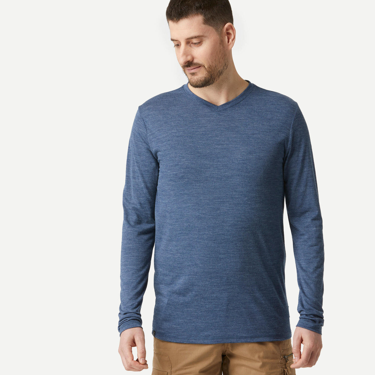 Simond Men's Travel 500 Merino Wool Long-sleeve Shirt