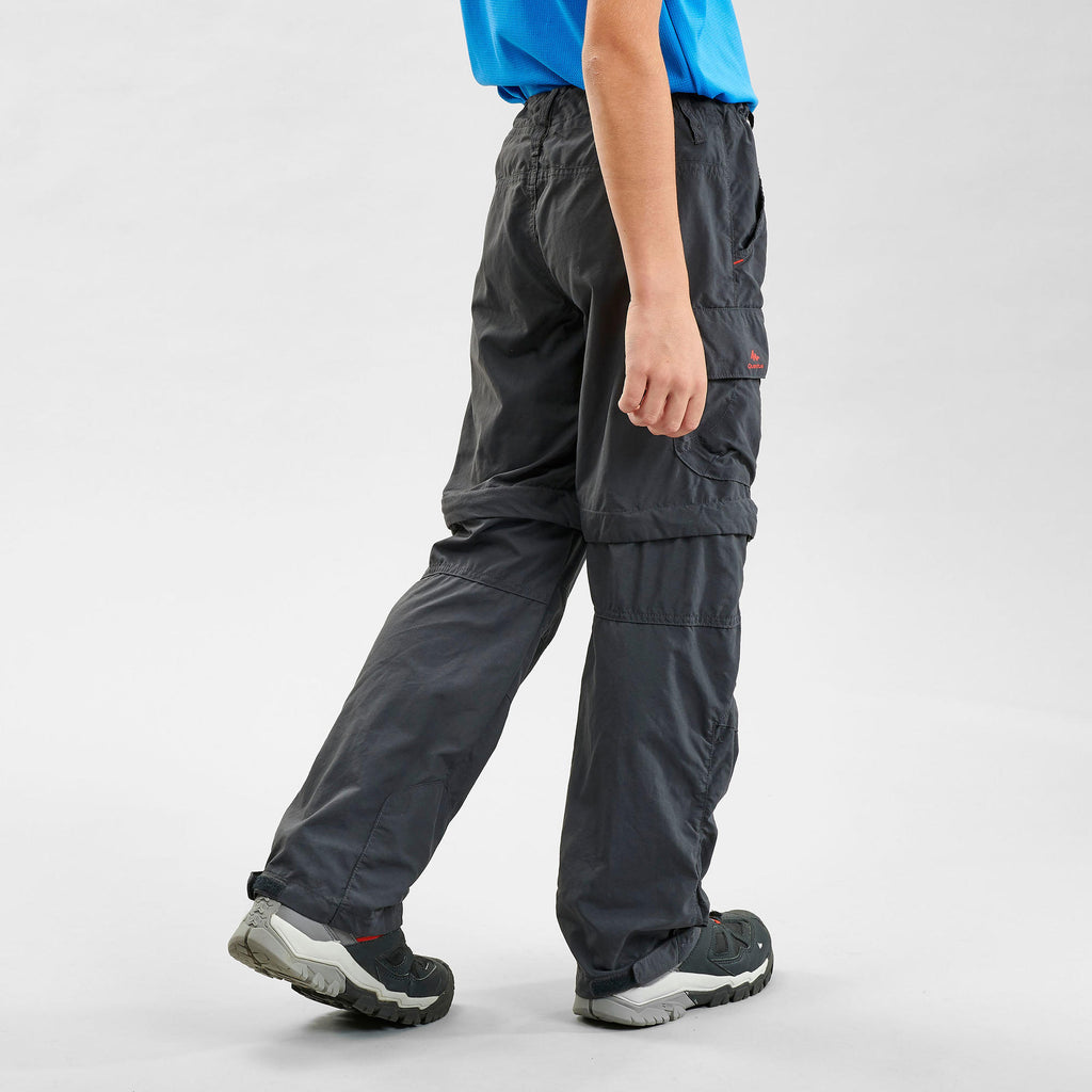 Quechua Kids’ MH500 Convertible Hiking Pants - Ages 7-15