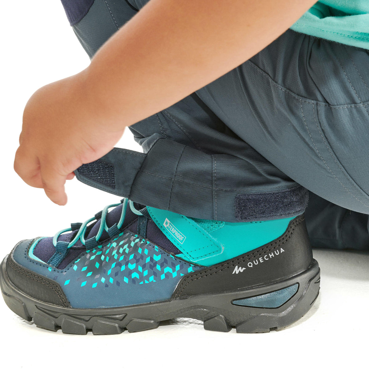 Quechua Kids' MH500 Convertible Hiking Pants - Ages 2-6
