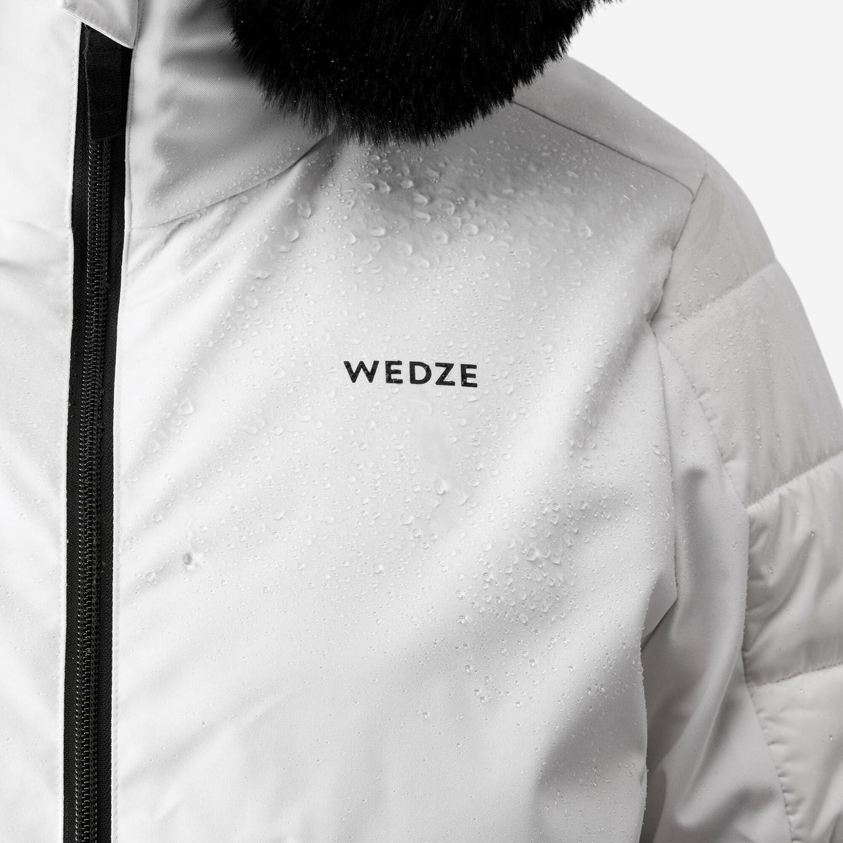 Wedze Women's 100 Mid-Length Warm Ski Jacket