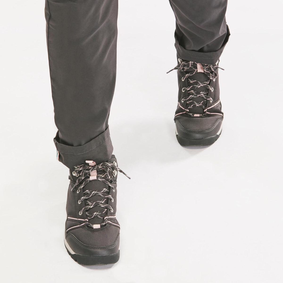 Quechua Women's Waterproof Hiking Boots - NH100 Mid WP