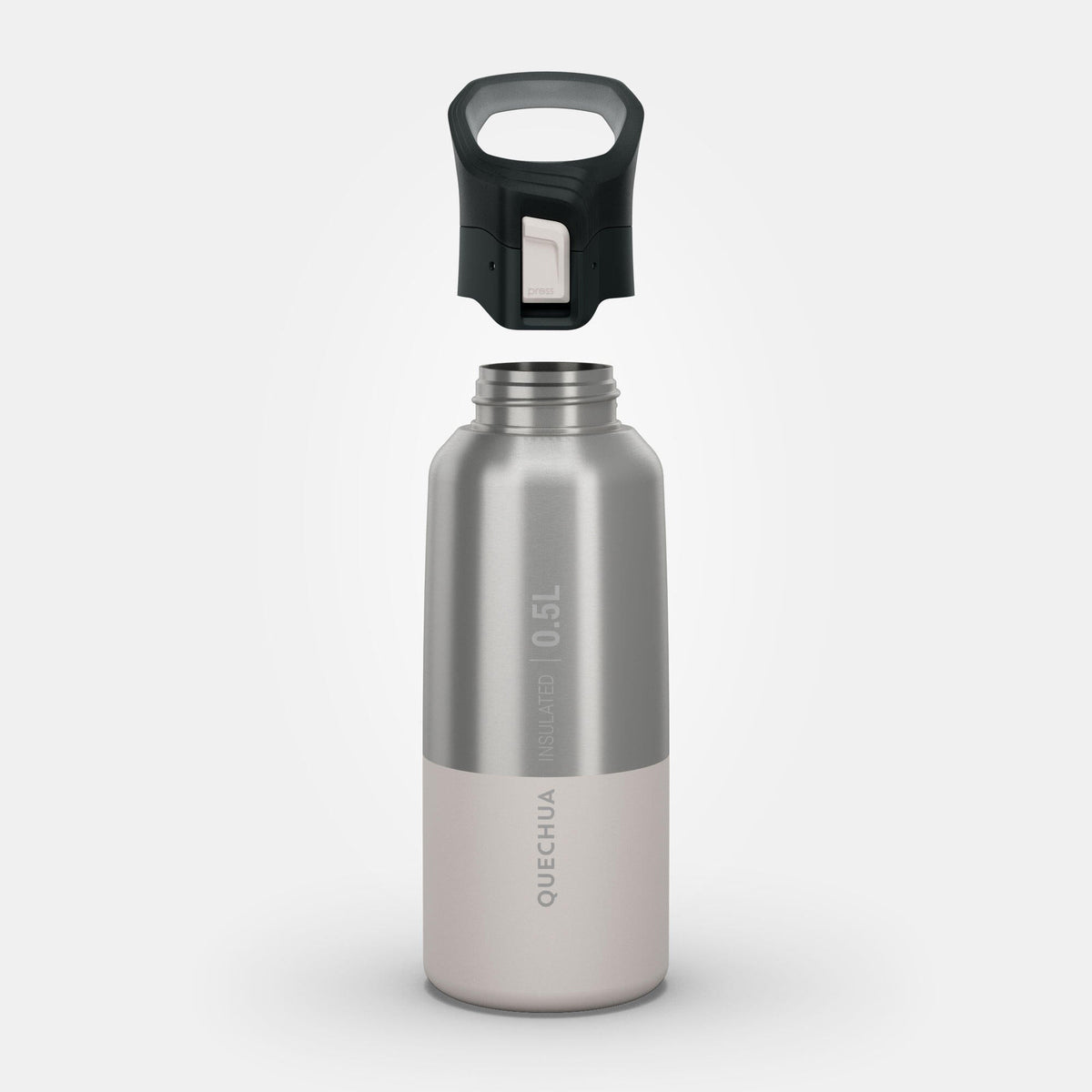 Quechua MH900 Double-Wall Insulated 500 ml Water Bottle