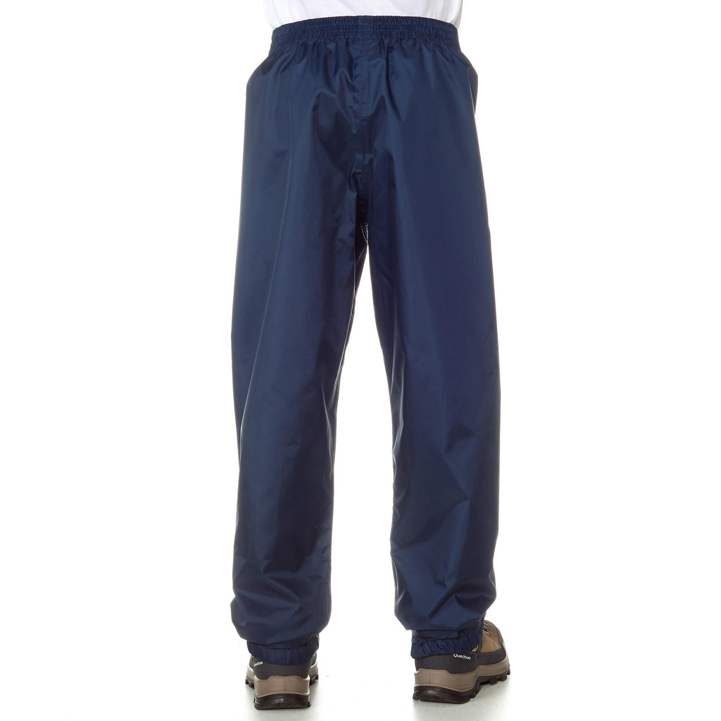 Quechua Kids’ MH100 Waterproof Hiking Overpants – Ages 7–15