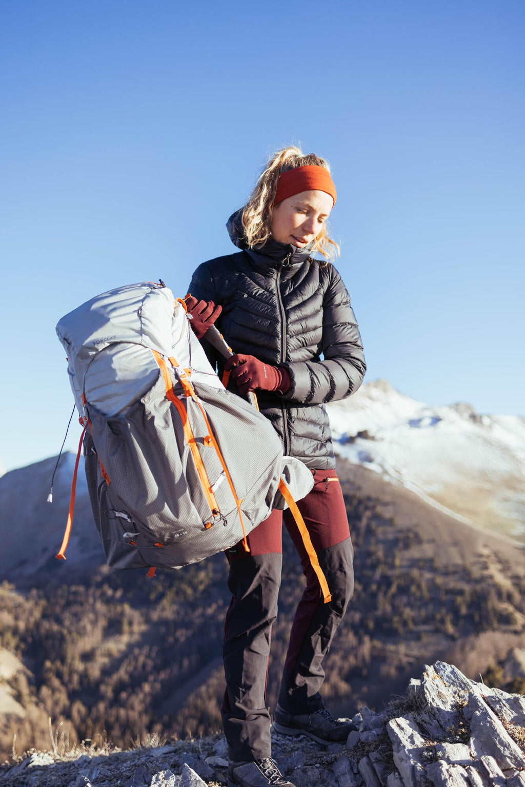 Forclaz Women's Ultralight Backpacking Backpack 45+10 L - MT900 UL