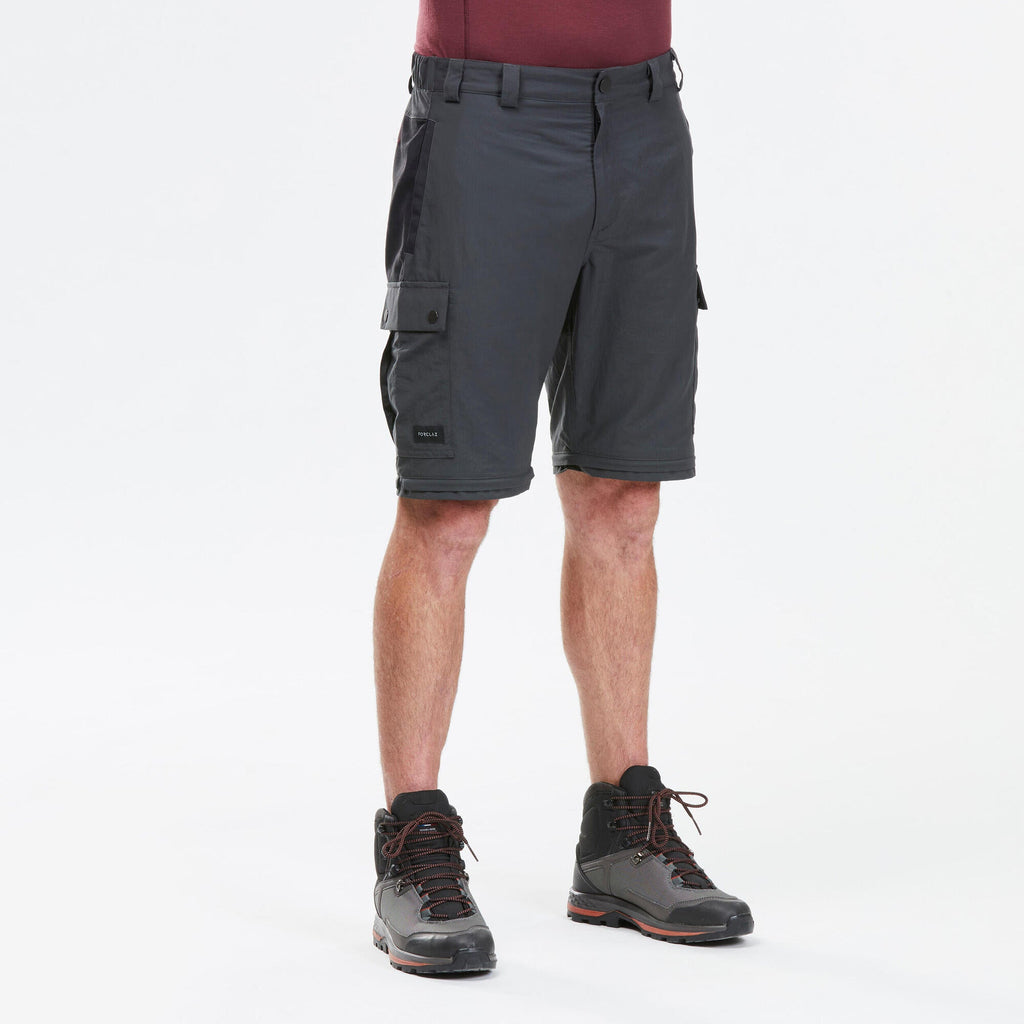 Forclaz Men's MT100 2-in-1 Zip-Off Hiking Pants