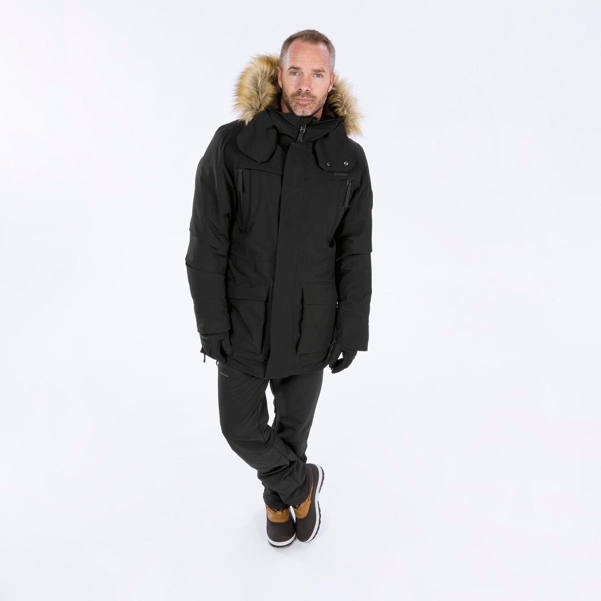 Quechua Men's NH900 Winter Waterproof Hiking Parka