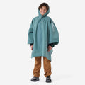 Quechua Kids’ MH100 Hiking Rain Poncho – Ages 7–15