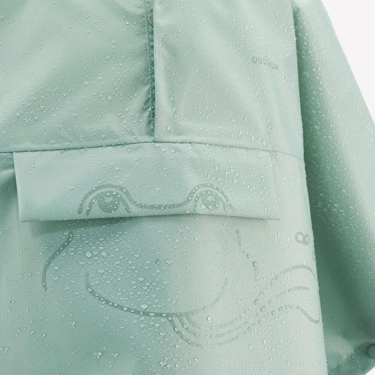 Quechua Kids’ MH100 Rain Poncho – Ages 2–6