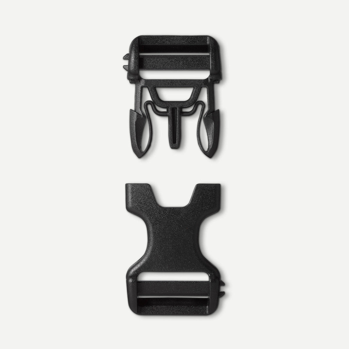 Decathlon Backpack replacement buckle for 25 mm straps - double pin lock