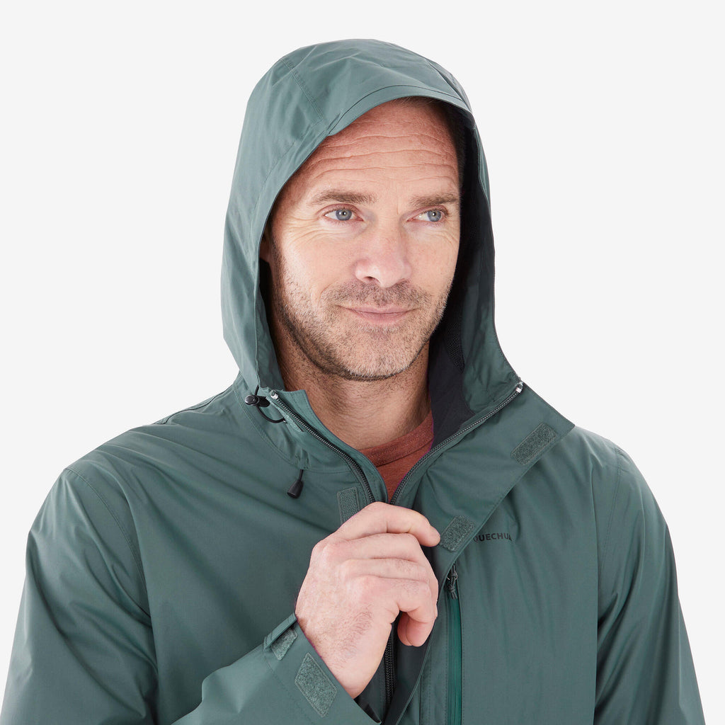 Quechua Men's NH500 Imper Waterproof Rain Jacket
