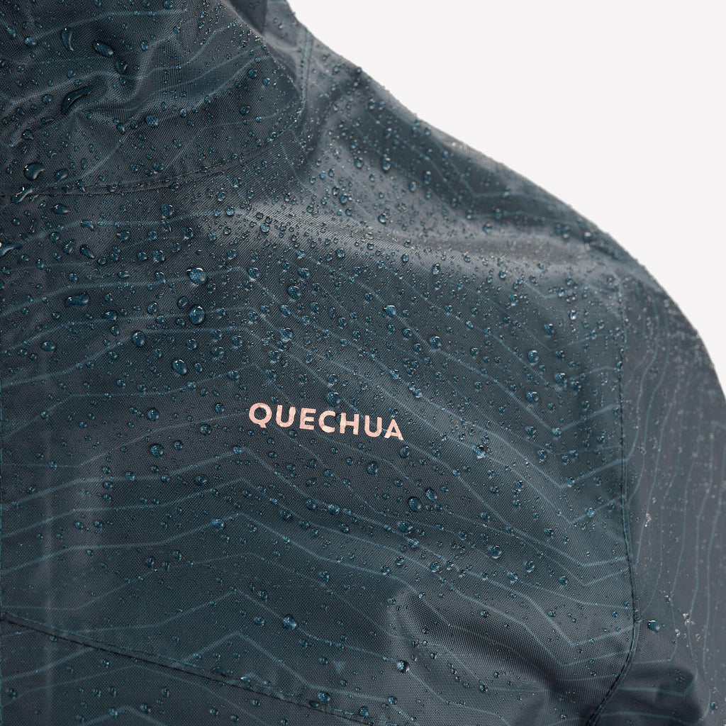 Quechua Kids’ MH150 Waterproof Hiking Jacket – Ages 7–15