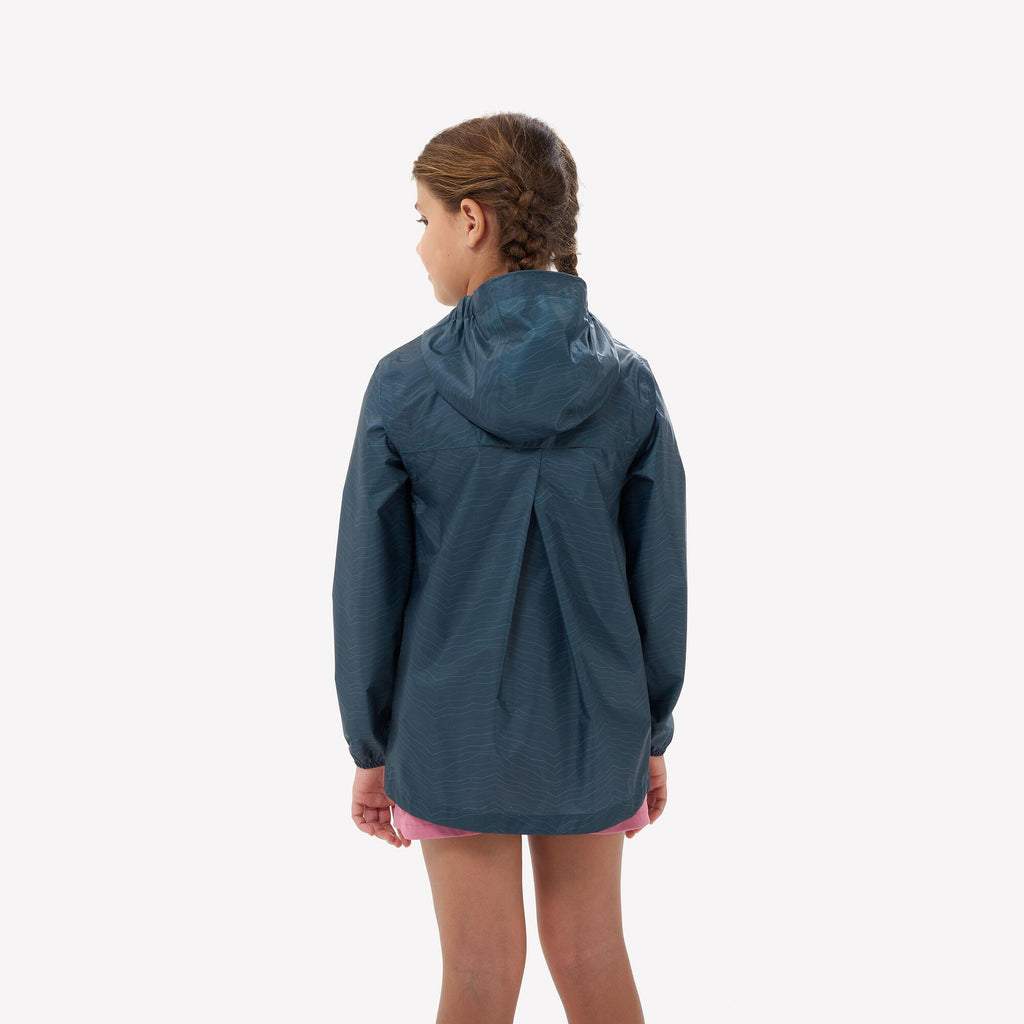 Quechua Kids’ MH150 Waterproof Hiking Jacket – Ages 7–15