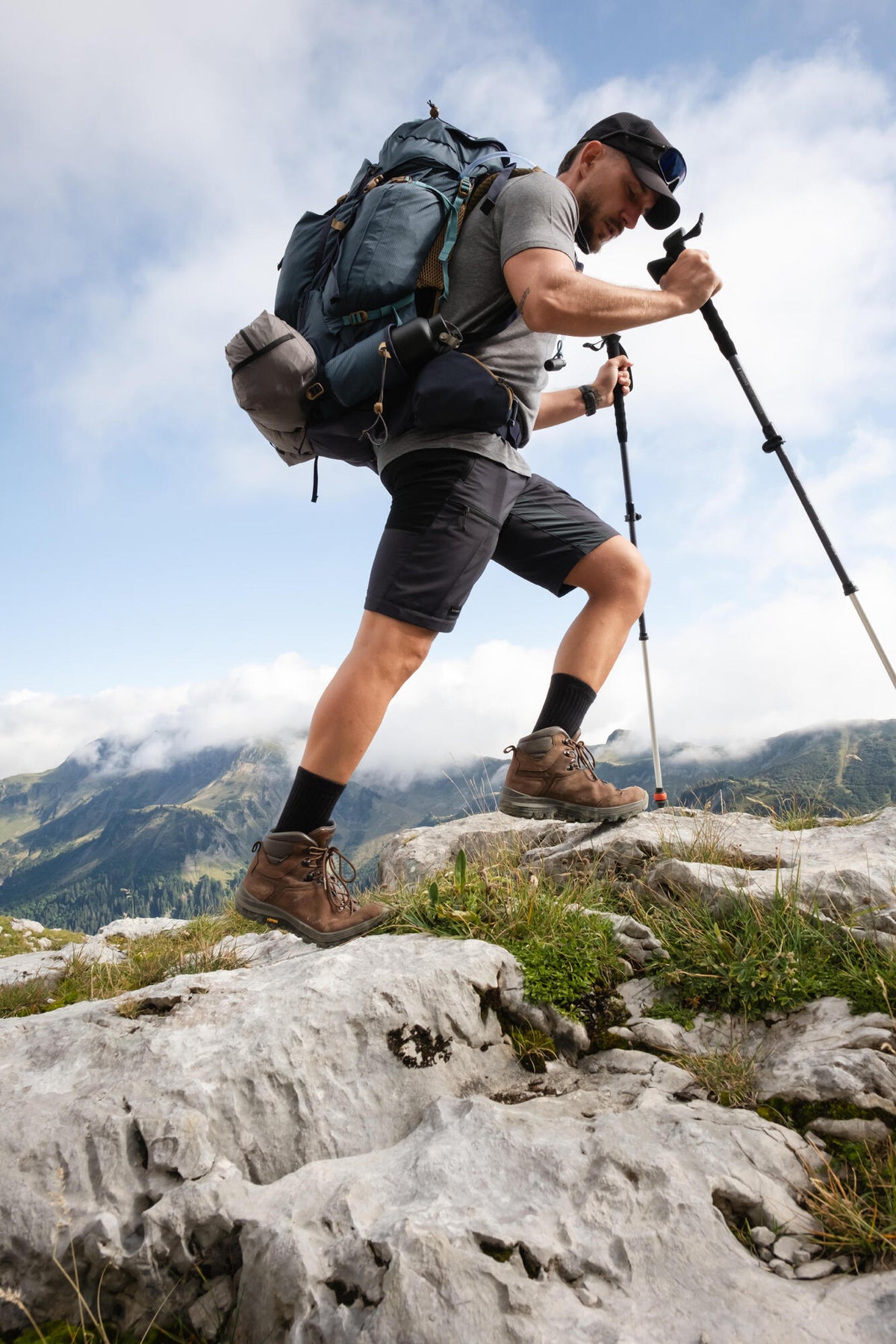 Simond Men's MT500 2-in-1 Zip-Off Hiking Pants