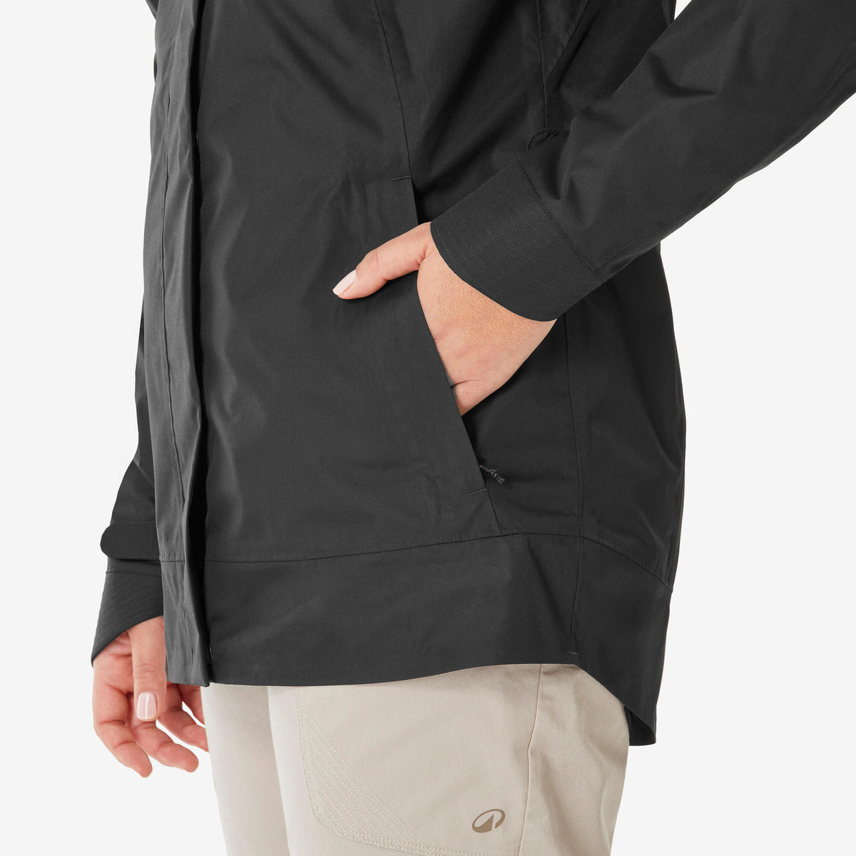 Quechua Women’s NH500 Waterproof Hiking Rain Jacket