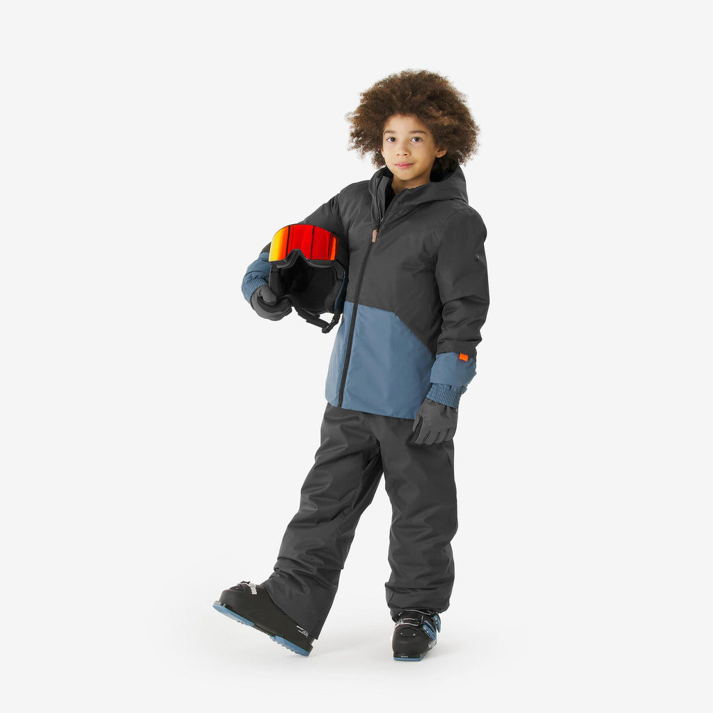 Wedze Kids' 100 Warm Waterproof Ski Jacket