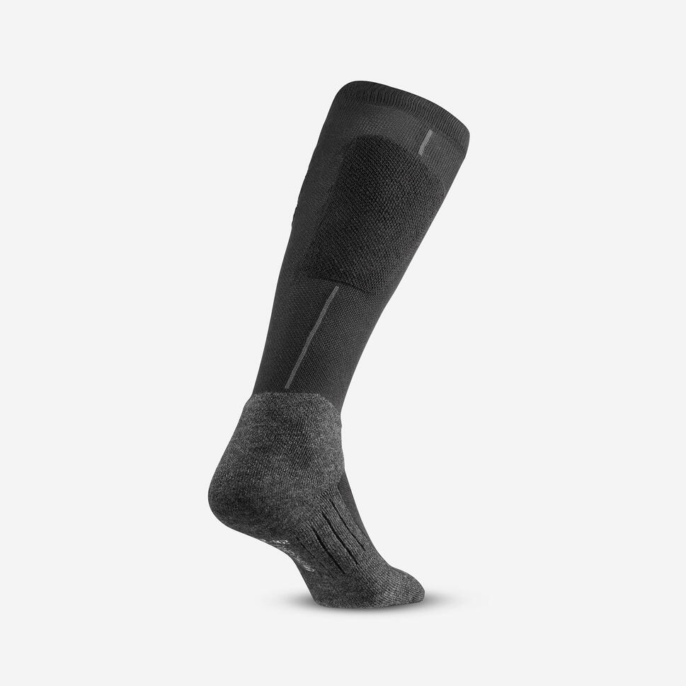 Wedze Adult 500 Warm Wool Ski Socks